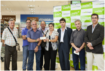 Entrega de premios de la 1ª Convocatoria de ayudas Club Bonacompra Menorca